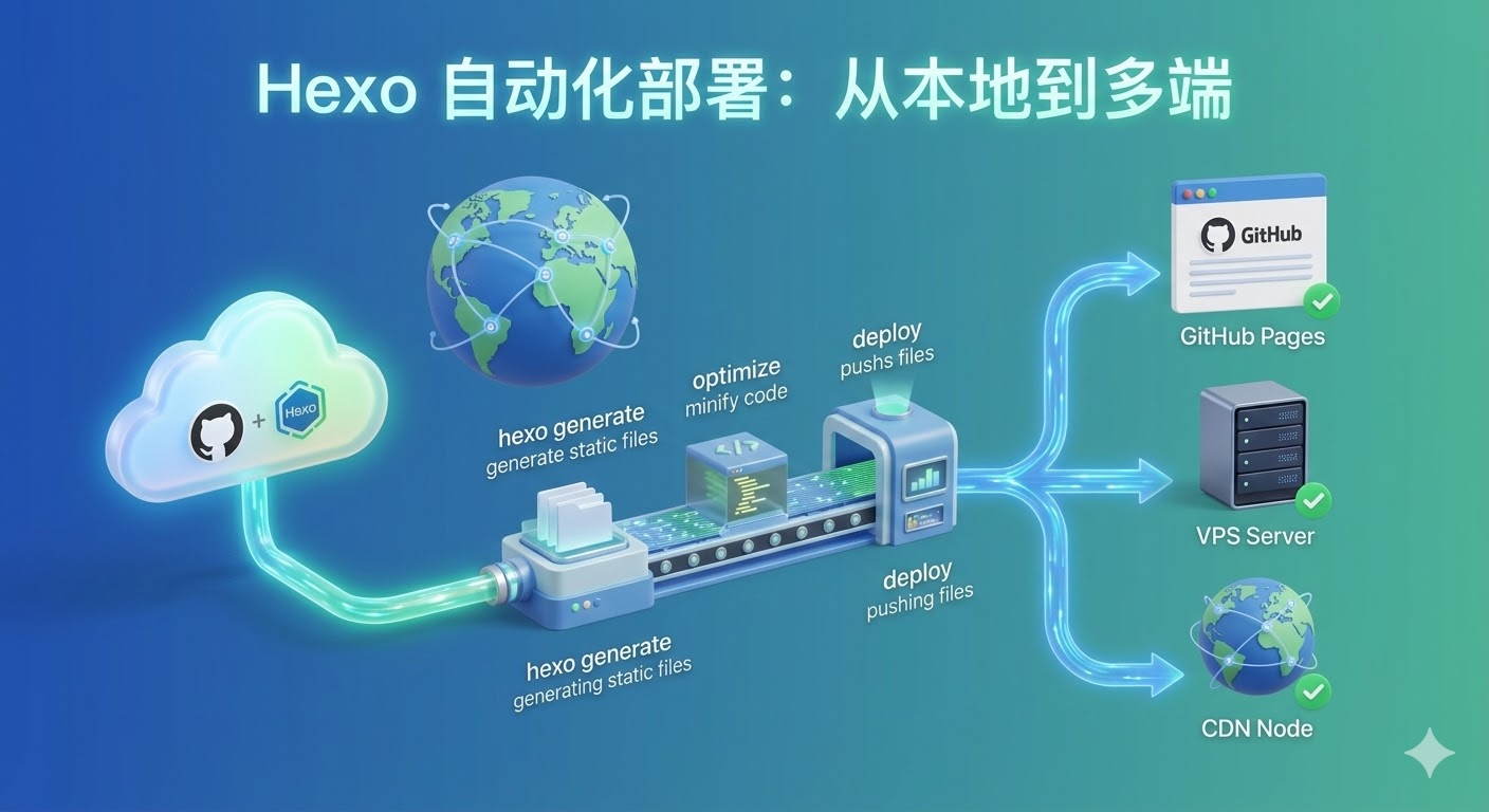 Hexo博客多端同步与部署完整教程